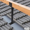 thumbnail image 5 of Roof Mount Brackets, Roof Riser Brackets for Patio, Roof Beam Brackets Kit Black, 5 of 12