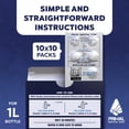 thumbnail image 3 of Tabletas purificadoras de agua Primal Survival Gear 100 tabletas, 3 of 7