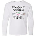 thumbnail image 3 of Inktastic Grandma and Grandpas Favorite Heart Grandchild Long Sleeve Youth T-Shirt, 3 of 5