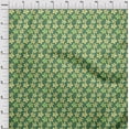 thumbnail image 4 of oneOone Cotton Cambric Sea Green Fabric Tropical Floral Fabric For Sewing Printed Craft Fabric By The Yard 42 Inch Wide, 4 of 4