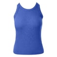 thumbnail image 4 of Hessimy Women's Camisole Tank Top-Breathable Cotton Stretch,Airy Soft(Blue,XL), 4 of 7
