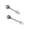 Gray, variant on Round Flexible Bioplast Ear Nose Studs Sturdy Bioceramics Nickel Piercing Retainers Portable Designs Fashionable