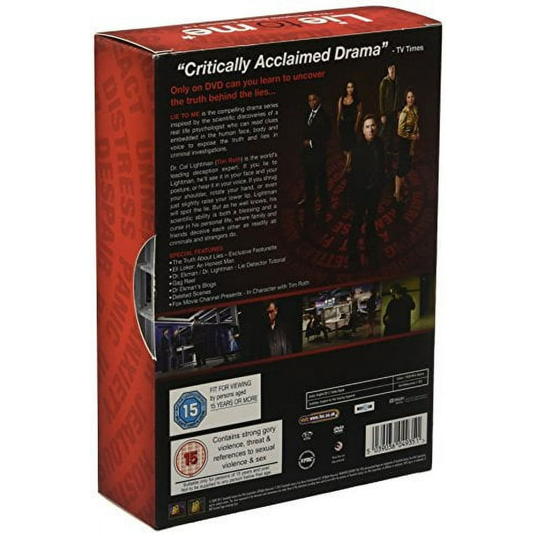 未使用・未開封品) Lie to Me - Complete Season 1-3 [DVD