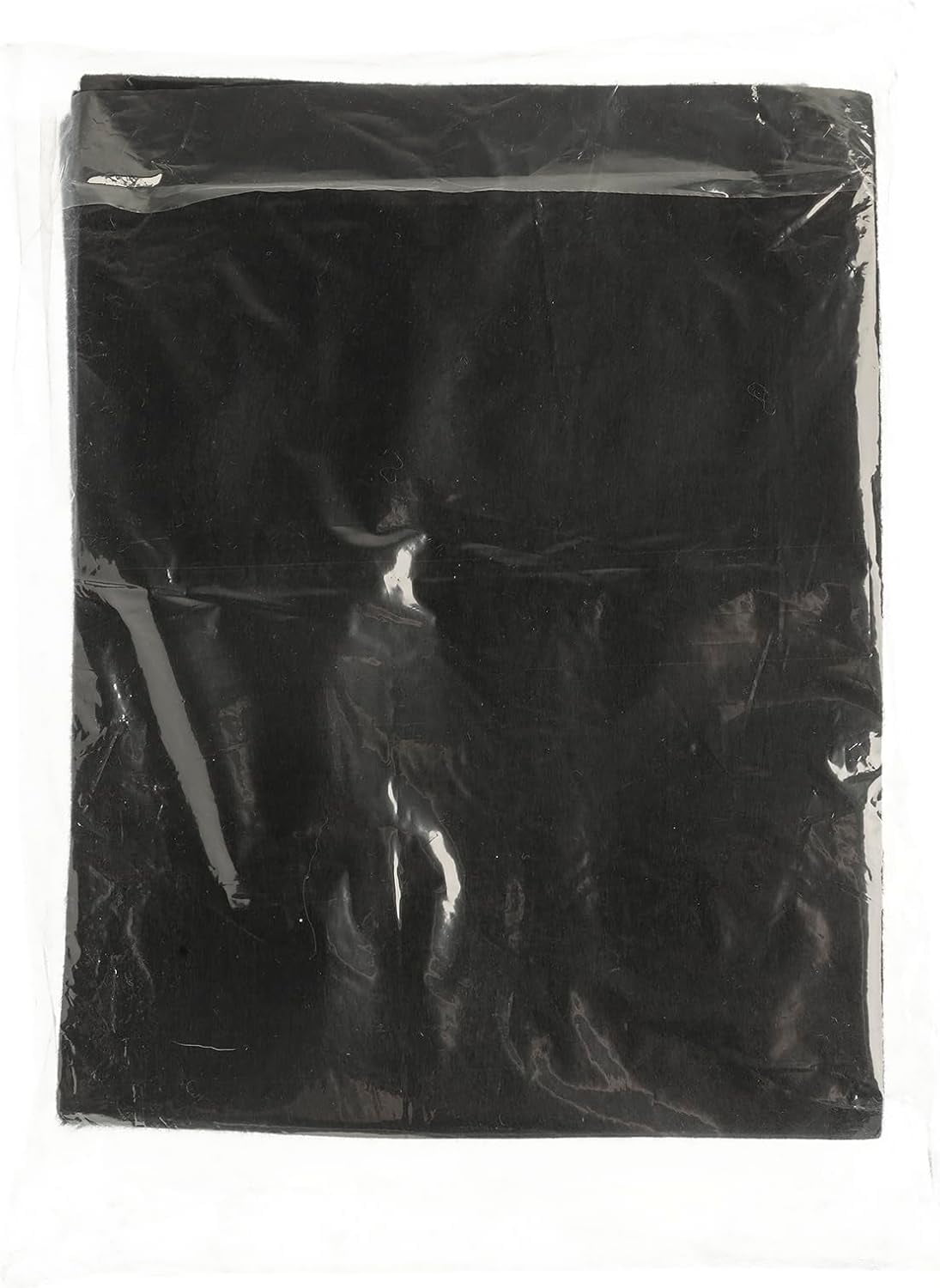 John Bead 9" x 12" Black Acrylic Craft Felt Sheets, 25pcs