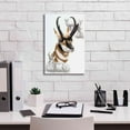 thumbnail image 3 of Epic Graffiti 'Pronghorn' by Barbara Keith, Canvas Wall Art, 12"x18", 3 of 8