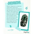 thumbnail image 7 of MeMoi Kids' Camo Print Sherpa-Lined Non-Skid Slippers (Small, Green), 7 of 7