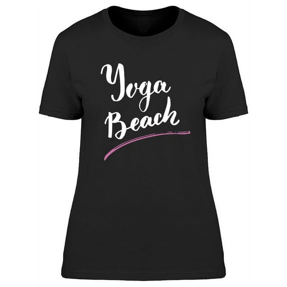 Yoga Beach T-Shirt Women -Image by Shutterstock, Female Medium