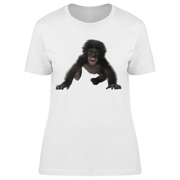 Baby Bonobo T-Shirt Women -Image by Shutterstock, Female Large