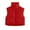 Red, variant on Puffer Vest Women Sevevn Womens Cropped Puffer Vest Padded Stand Collar Zip Lightweight Sleeveless Outwear Gilet Jacket Waistcoat