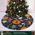 thumbnail image 6 of GZHJMY Halloween Christmas Tree Skirt Halloween Tree Skirt for Holiday Party Home Christmas Day Ornaments 36", 6 of 6