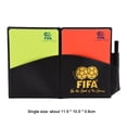 thumbnail image 2 of Peggybuy Sport Soccer Match Referee Cards Red Yellow Cards Record Tools Football Kit, 2 of 6