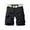 Dark Gray, variant on Mgmyaa Mens Wild Cargo Shorts Outdoor Casual Expandable Waist Lightweight Water Resistant Fishing Hiking Shorts
