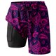thumbnail image 3 of WILLBEST Pantalones Cortos de Verano para Hombre, Elegantes Pantalones de Playa de Doble Capa Interior con Bolsillo, 3 of 3