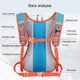 thumbnail image 2 of Soidarity Bolsa de chaleco para correr, plegable para hombres y mujeres, impermeable resistente al desgaste, de vejiga de gran Mochilas de mochilero Violeta Soidarity OD025982-03, 2 of 6