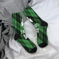 thumbnail image 5 of Rateoe St Patrick's day for Women Casual Calf Socks - Cute Crew Socks - Thin Soft Above Ankle Socks Size 5-11, 5 of 6