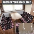 thumbnail image 5 of KUIFORTI Cherry Blossoms Camper RV Seat Slipcovers, Full Coverage Elastic Stretch, Anti-Slip & Washable,Decorative Covers for Travel Trailer Bench & Couch, 5 of 7