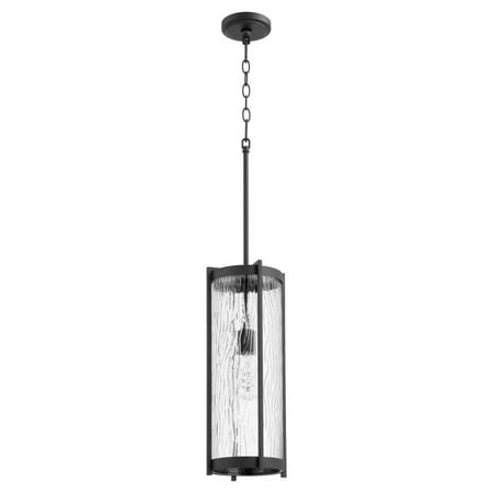 

Old Oak View 1 Light Pendant in Transitional Style 6.5 inches Wide By 19.5 inches High-Noir Finish Bailey Street Home 183-Bel-4350647