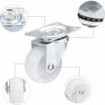 thumbnail image 3 of Roulettes Pivotantes Robustes pour Meubles 4 Pcs Roulettes de Meubles 50MM Roulettes Pivotantes Mini, 3 of 5