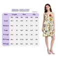 thumbnail image 4 of FORMRS Summer Dress for Women Loose U Neck Sleeveless Midi Beach Sundresses with Pockets, Beige Floral, 4 of 8