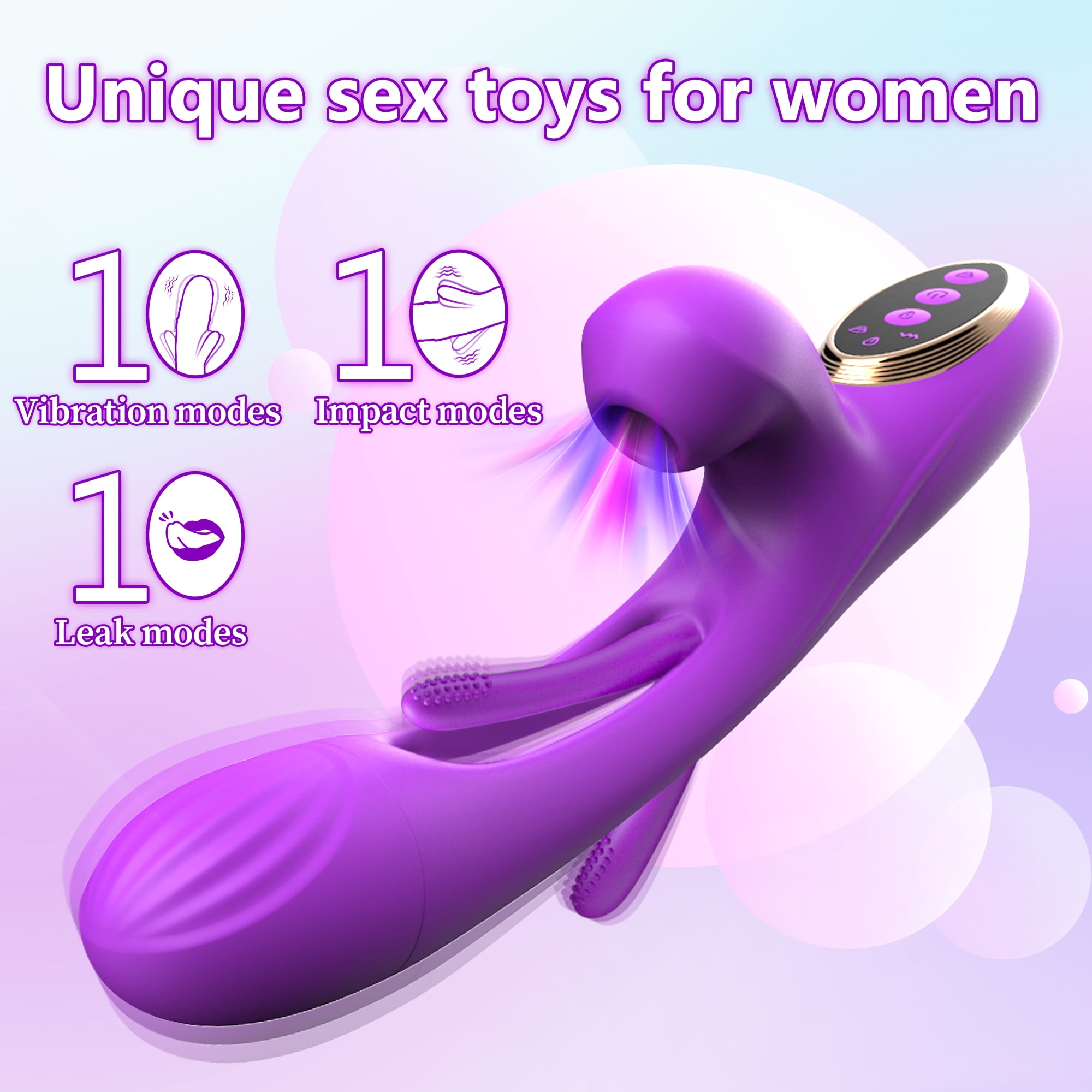 Thrusting Dildo Vibrator Sex toys for Women,KERERO Adult Toys G Spot Vibrator with 10 Vibrating,10 Impactting& 10 Licking Modes,Sex Toys for Couples - Walmart.com Thrusting Dildo Vibrator Sex toys for Women,KERERO Adult Toys G Spot Vibrator with 10 Vibrating,10 Impactting& 10 Licking Modes,Sex Toys for Couples - Walmart.com