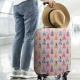 thumbnail image 2 of Colorful Princess Pattern Luggage Cover Fashion Suitcase Cover Baggage Covers Fit 25-28 Inch Luggage (Go Travel), 2 of 5