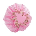 thumbnail image 1 of Gorro De Baño Doble Impermeable Para Mujer, Gorros De Satén, Cubrecabeza Reutilizable De Seda, 1 of 5