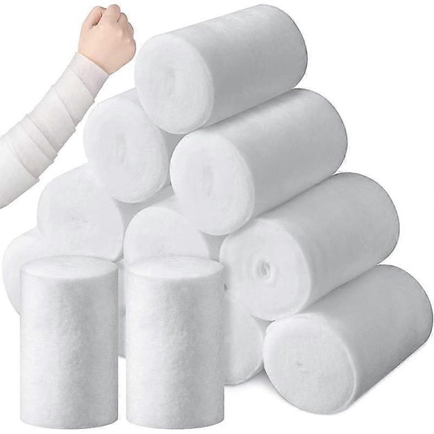 Medical Gypsum Liner Cotton Roll POP Plaster Bandage Orthopedic Cast Padding Plaster Pure Cotton Flakes For Orthopedic Fixation