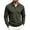 Army Green, variant on Mens Polo Shirt Autumn Solid Color Lapel Long Sleeve Shirt