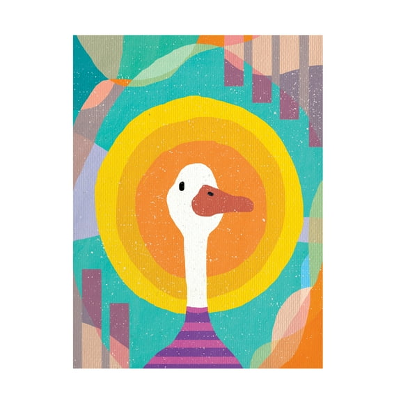 Aylin Demir 'Duck in the Sun' Canvas Art