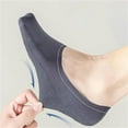 thumbnail image 5 of Zeanaturals Ultra Thin Liner Non Slip No Show Socks, Womens Men Soft Breathable Ice Silk Sock oft Lightweight No Show Sock, 5 of 7