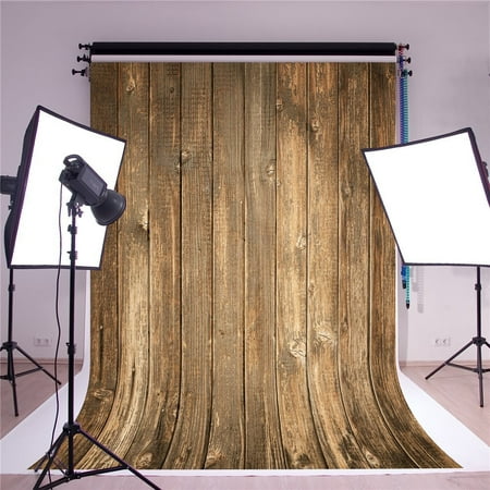 Image of MOHome 5x7ft Gray Wood Wall Backgrounds for Photography Wooden Fence Bakdrop Vintage for Baby Shooting