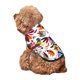 thumbnail image 5 of Fotbe Mexican Bright Style Sudadera con Estampado para Perros Pequeños – Suéter con Capucha para Mascotas, Tela Suave de Forro Polar con Bolsillo-Large, 5 of 7