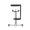 Type B, variant on Tibvox Premium Work Surface Mounting Bracket Retaining Clip Cantilever Bracket