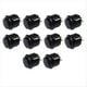 thumbnail image 1 of 10 Botones Arcade de 24 mm, Sensibles, para Entusiastas de los Videojuegos, Color Negro., 1 of 5