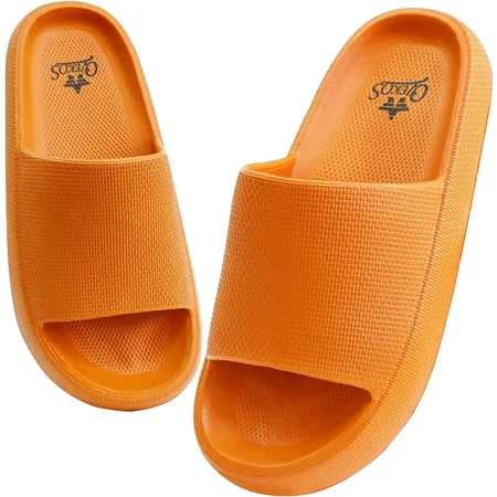 

Girls Casual Simple Slip-on Slippers Non-slip Lightweight Platform Shower Sandals Slides For Home