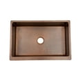 thumbnail image 2 of KASB33229 33'' Copper Kitchen Apron Single Basin Sink, 2 of 3