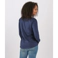 thumbnail image 2 of Boxercraft BW3166 Women's Solid Preppy Patch Tee-Navy-2XL, 2 of 2