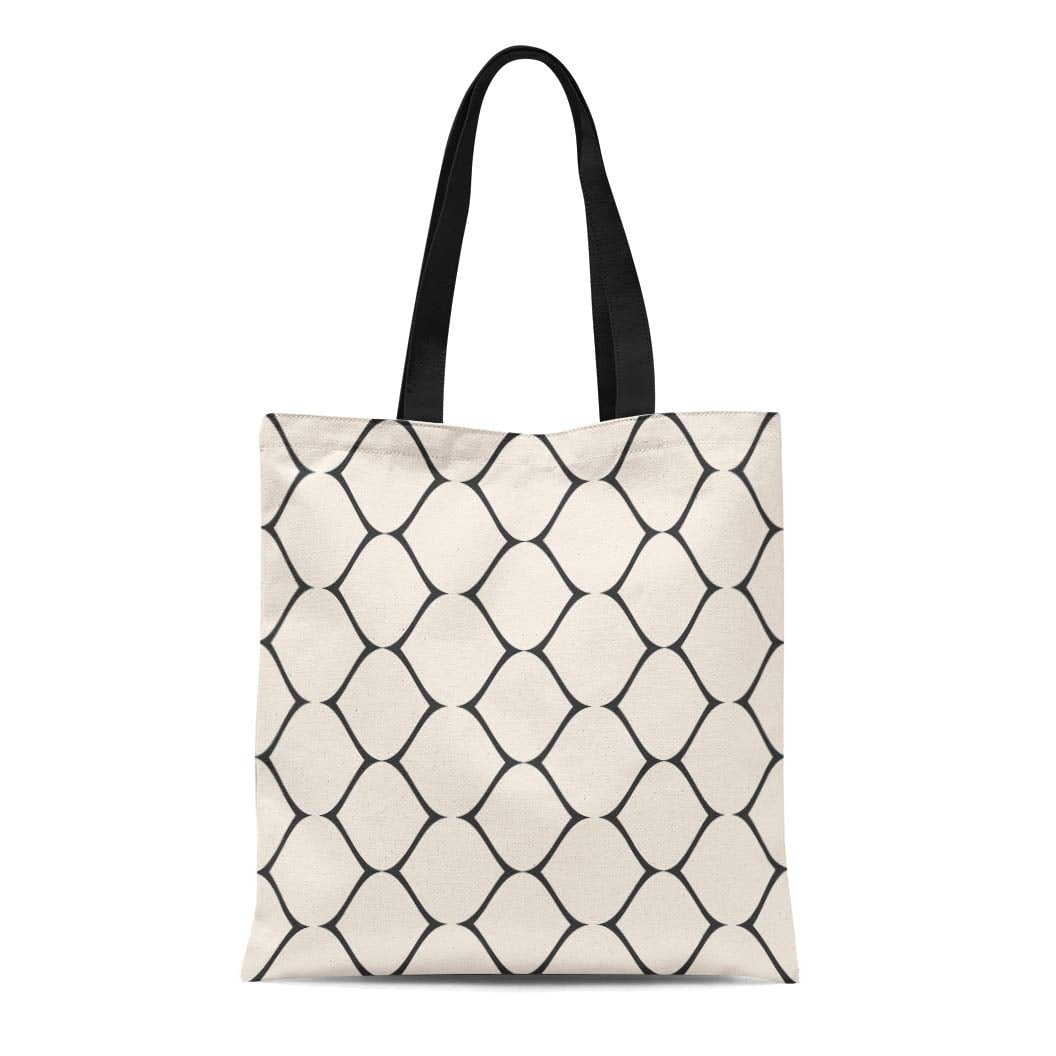 fishnet tote bag