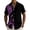 Light Purple, variant on Telankuip Men's Tropical Musical Note Print Short Sleeve Shirts Summer Short Sleeve Button down Beach Top Relaxed Fit Breathable Music Festival Stylish Casual Wear Navy XL