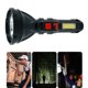 thumbnail image 2 of Muyoka Linterna LED MTFun P100 Resalte Reflector LED 8000LM Foco con batería de 1200mAh IPX4 Antorcha impermeable 4 modos de iluminación para acampar Pesca nocturna Senderismo Muyoka Hogar, 2 of 6