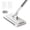 L, variant on Ruanlalo Lazy Mop Stainless Steel Ergonomic Handle Floor Scrubber Mop with 2 Absorbent Velvet Clothes Floor Cleaner