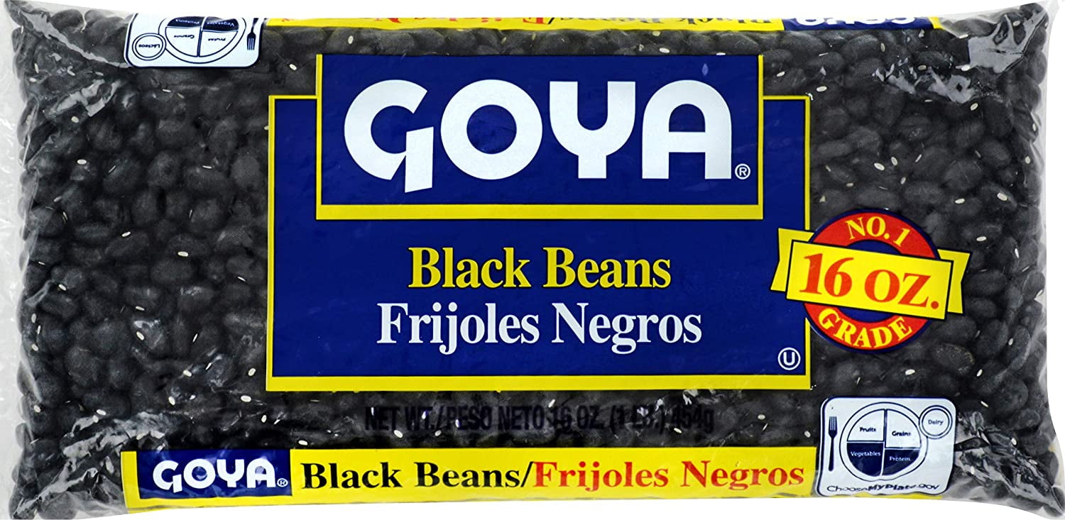 Goya Black Beans, Dry, 16 oz