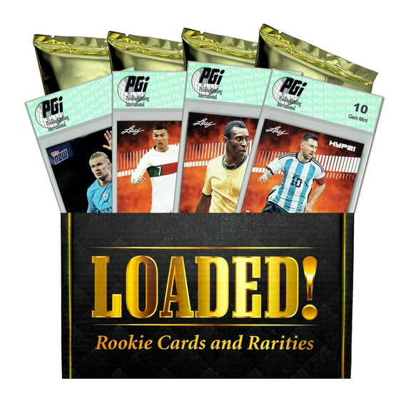 LOADED! Soccer: 4 PGI 10 Rookie Cards & Rarities - Messi, Yamal, Ronaldo, Mbappe