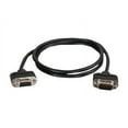thumbnail image 1 of C2G CMG-Rated DB9 Low Profile Cable M-F - Serial cable - DB-9 (M) to DB-9 (F) - 10 ft - molded, thumbscrews - black, 1 of 3