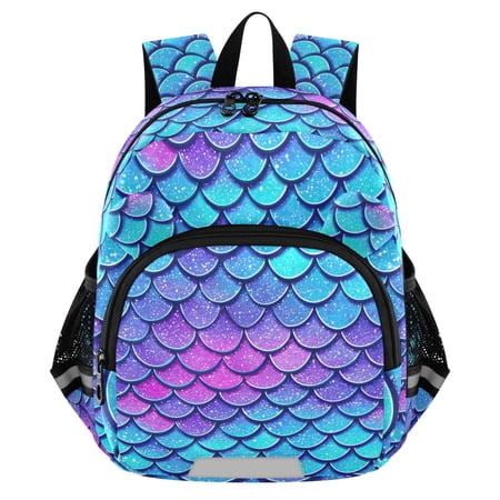 ALAZA Blue Dragon Scales Mini Backpack School Bookbag Age 3-7 Medium
