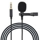 thumbnail image 1 of Micrófono de Solapa ammoon con Conector 3.5mm para Grabación y Transmisión en Vivo, Cable de 3 Metros, Color Negro, Ideal para Podcasts, Conferencias y Más., 1 of 6