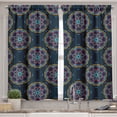 thumbnail image 2 of Ambesonne Colorful Valance & Curtain, Folaige Leaves, 55"x30", Multicolor, 2 of 6