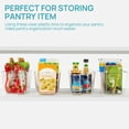 thumbnail image 7 of Vtopmart Clear Plastic Storage Bins, 4 PCS Pantry Organizer Bins with Handle,Medium, 7 of 7