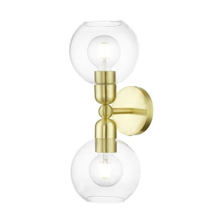 

Livex Lighting - Downtown - 2 Light Sphere Bath Vanity In Industrial Style-16