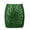 Green, variant on Women's Sequin Skirt Stretchy Bodycon Sparkle Mini Skirt Night Out, Medium